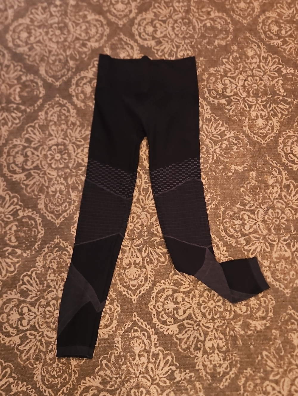SPANX Navy Blue Seamless High-Rise Leggings